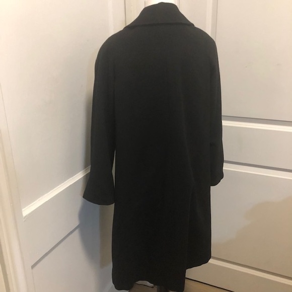 Stunning Marvin Richards 100% cashmere and satin coat size 6P - Picture 2 of 7